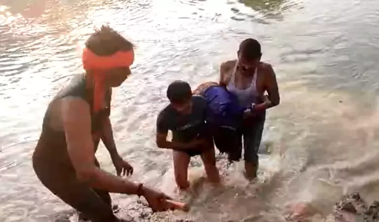 Children drown in pond at Bhind