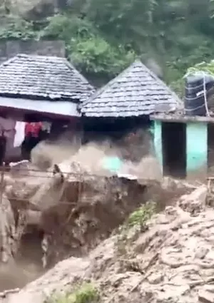 Heavy Flood in Himachal Pradesh