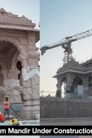 Ram Mandir Under Construction