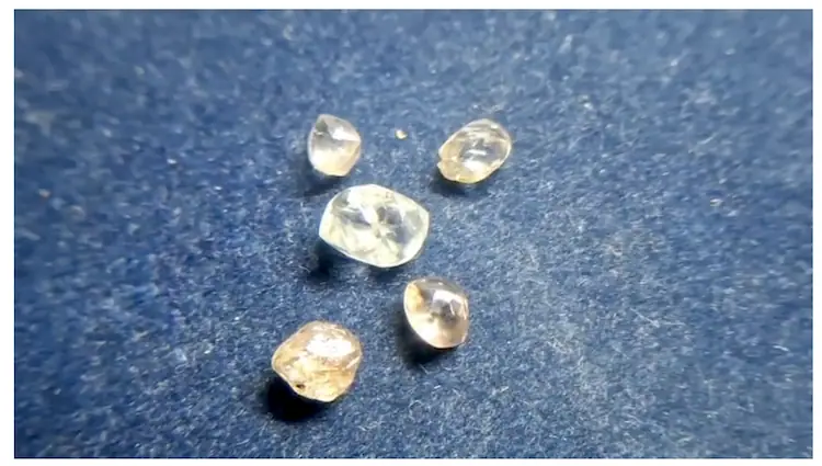 Panna FIVE Diamonds Found