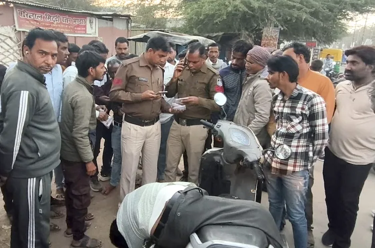 Heart attack in datia